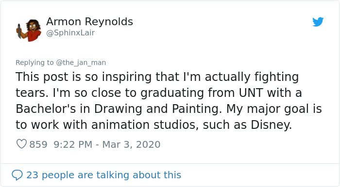 After A Decade Of Hard Work, Woman Lands Her Dream Job At Pixar And Goes Viral On Twitter