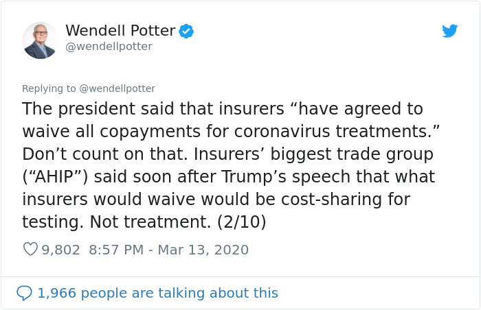 Ex-Health Insurance Executive Lists All The Moves Insurance Companies Might Pull On People During This Crisis