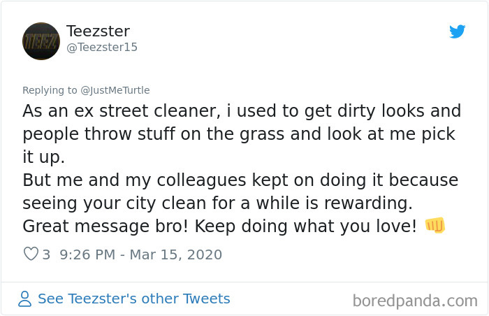 Garbageman Takes To Twitter To Reassure People Amidst The Coronavirus Crisis And His Message Is Heartwarming