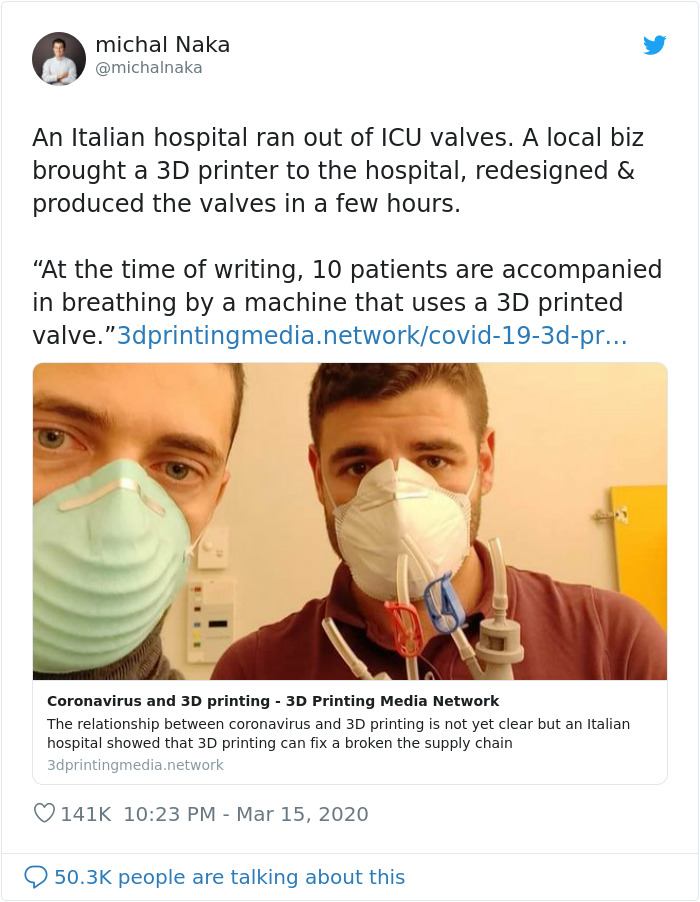 An Italian Hospital Ran Out Of Icu Valves