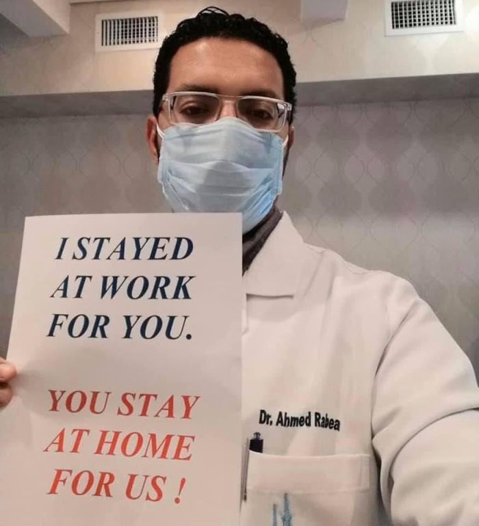 Doctors Are Uniting In Begging People To Stay At Home (15 Pics)
