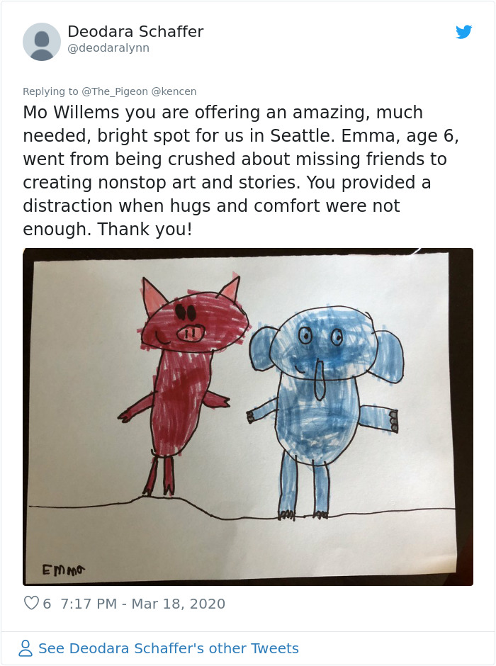 Bestselling Children’s Author Mo Willems Is Teaching Kids Drawing On YouTube