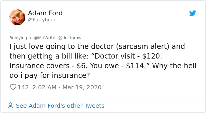 Sick Man Shows That His Insurance Company Is Prioritizing Wealth Over His Health And Doesn't Even Hide It