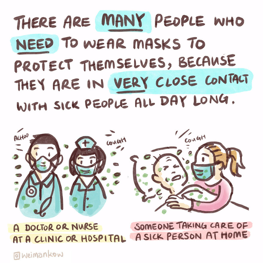 I Noticed People Using Masks To Protect Themselves From Viruses
