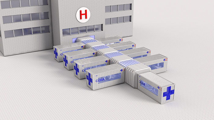 Italians Design An Emergency Hospital Out Of Shipping Containers