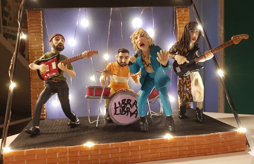 Favourite Band Made From Polymer Clay