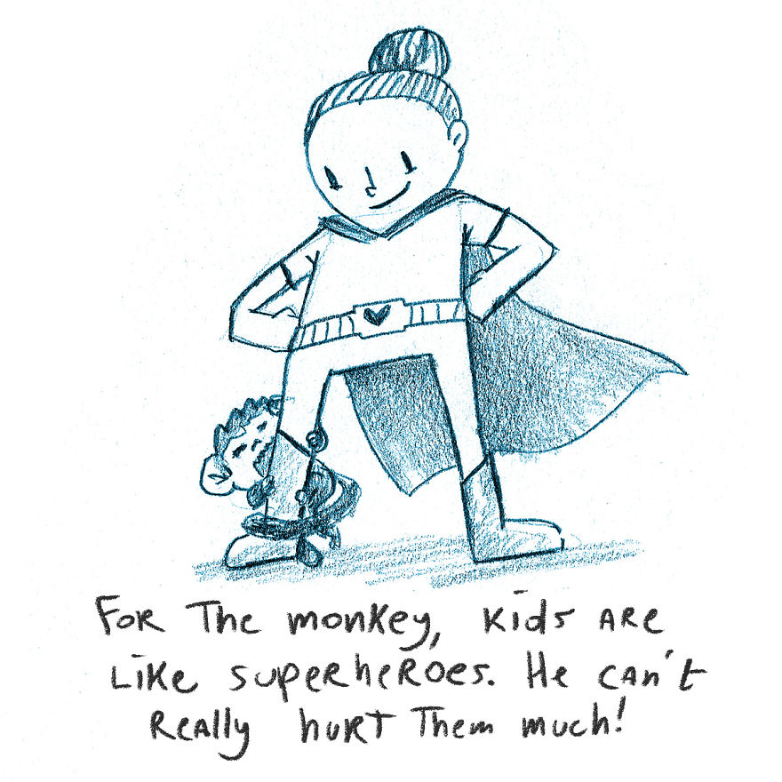 I Drew A Little Monkey Story To Explain Coronavirus To My Kids