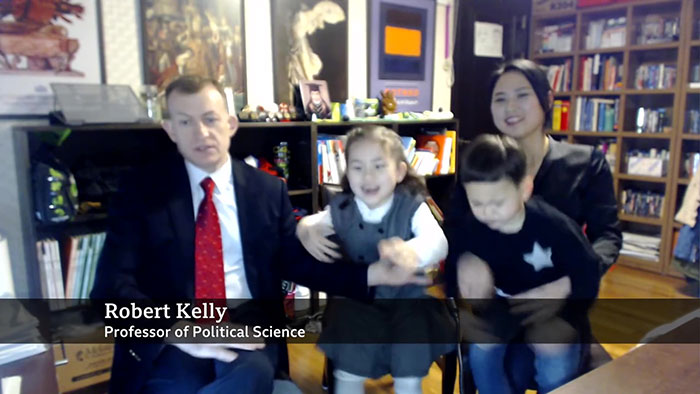 This Man's Kids Who Interrupted His Interview Are Back On The Air And People Are In Stitches