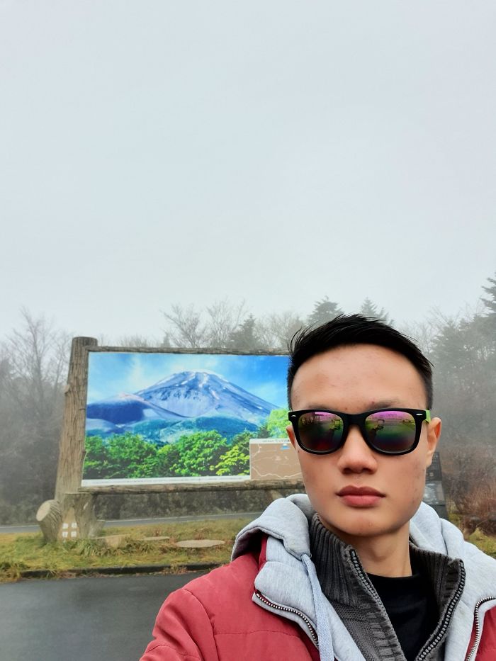 Visited Mount Fuji For The First Time. The View Was Magnificent