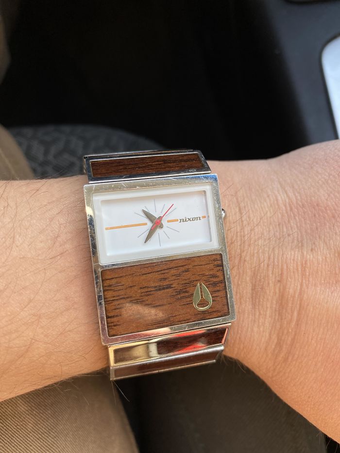 A Very Odd And Slightly Pricey ($40) Vintage Nixon Watch