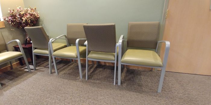 The Waiting Room At My Doctor's Office Today