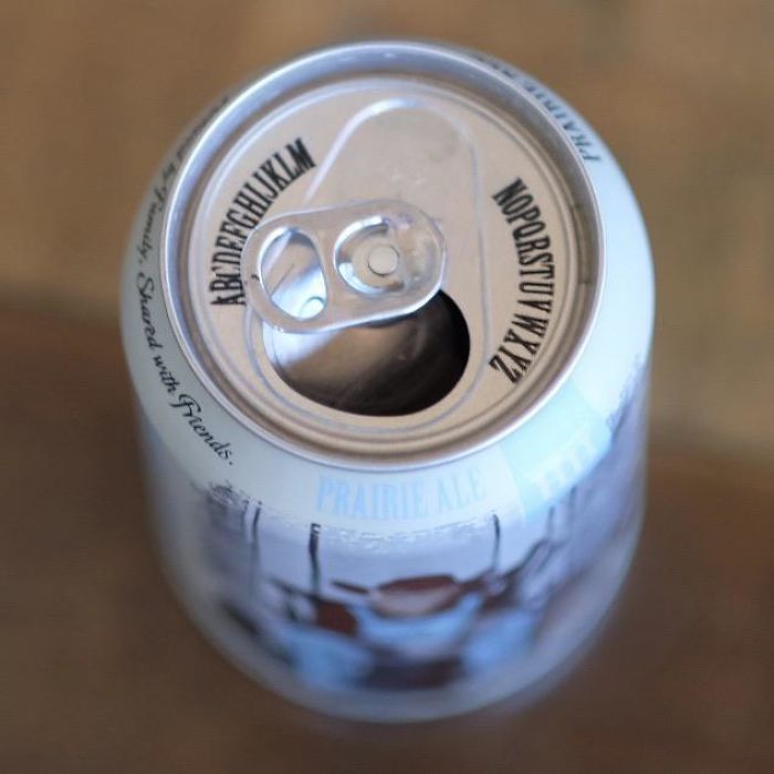 This Beer Can Lets You Point Tab At Your Initial So You Know Which Can Is Yours