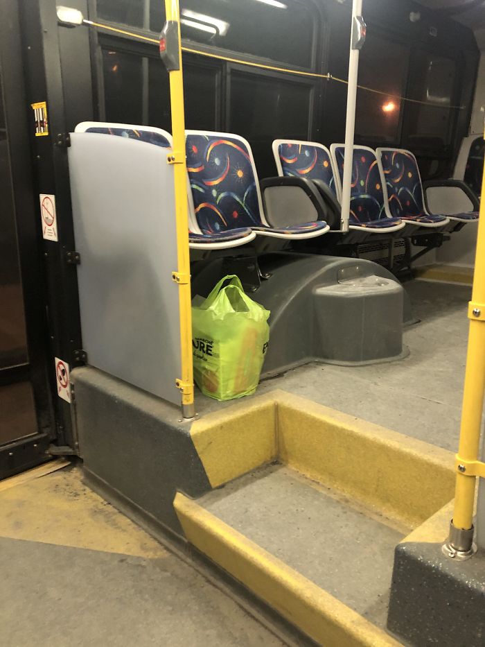 Someone Forgot Their Bag Full Of Groceries