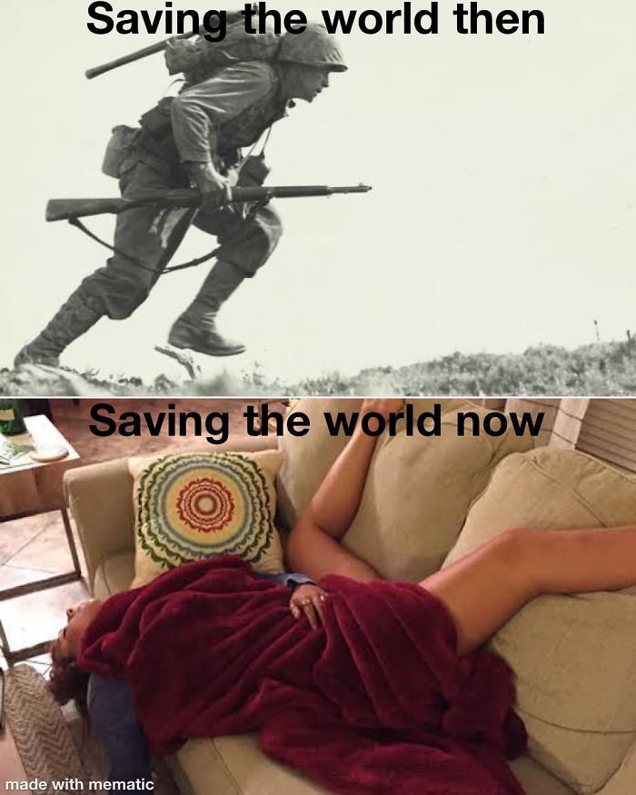 Saving The World.