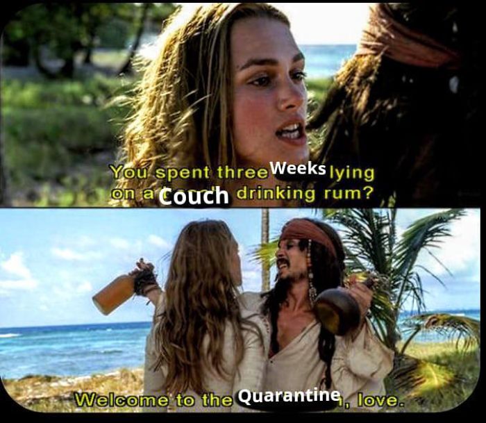 When Asked Why All The Rum Is Gone.....