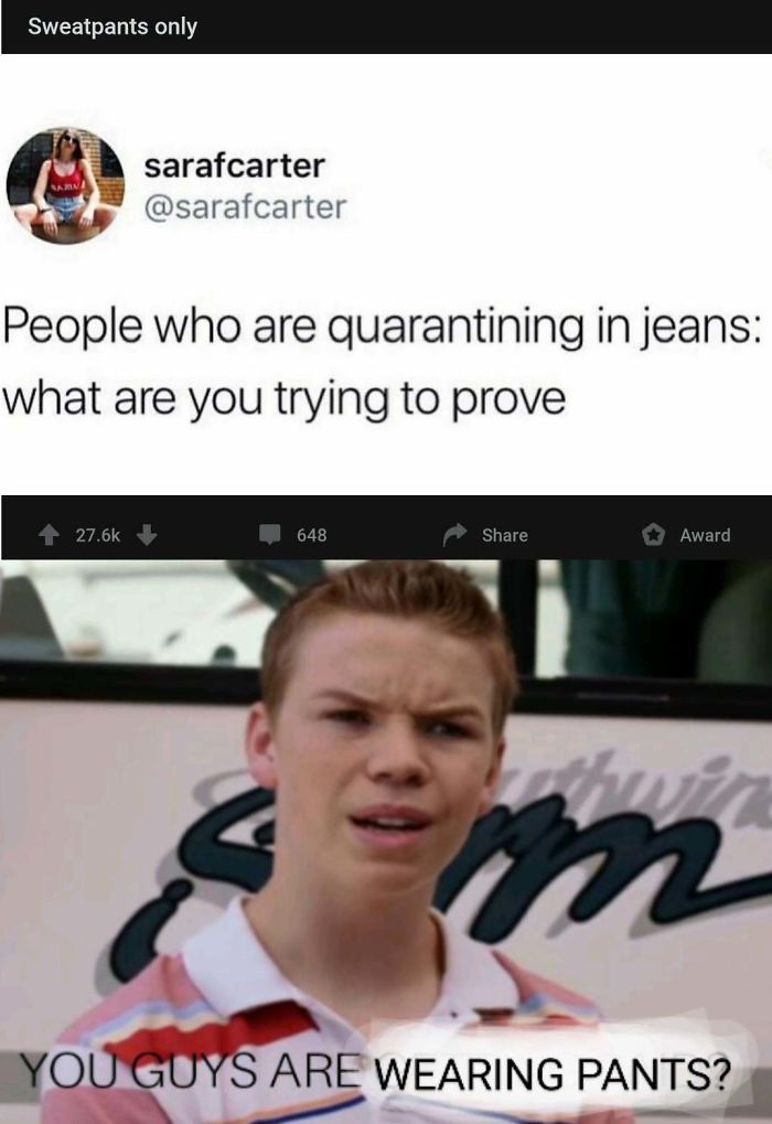 Who's Wearing Pants?