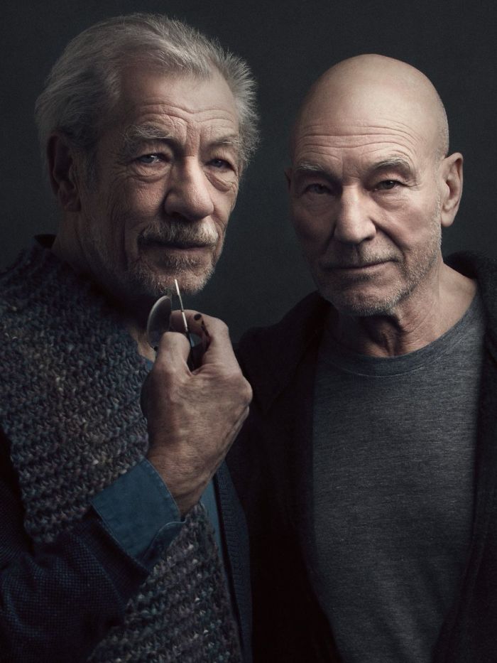 Someone Comes Up With A Mystery TV Show Starring Patrick Stewart And Ian McKellen, And Their Concept Goes Viral