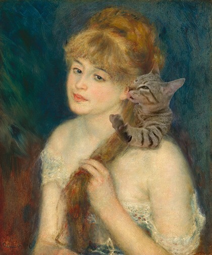 "Young Woman Braiding Her Hair" And Giorgio, Auguste Renoir