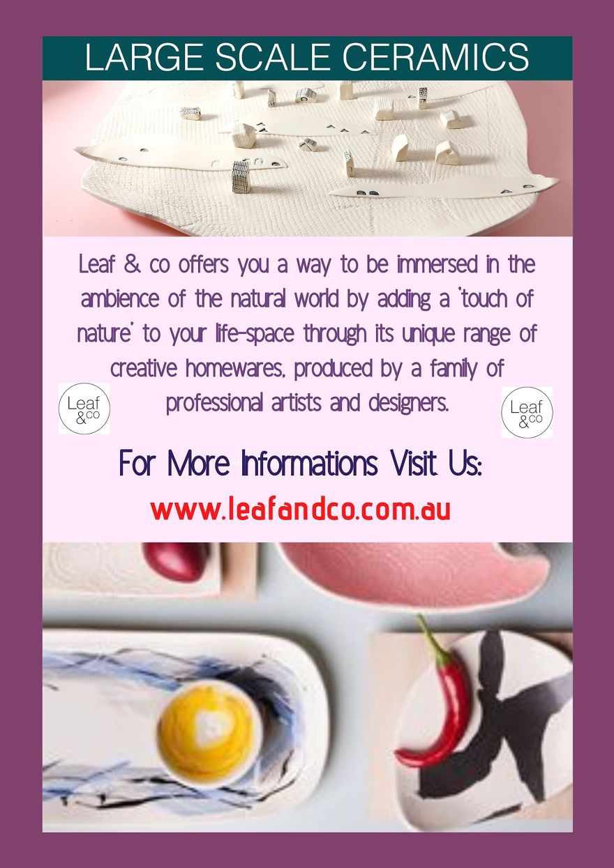 Pottery For The Planet - Leaf & Co Pottery For The Planet - Leaf & Co