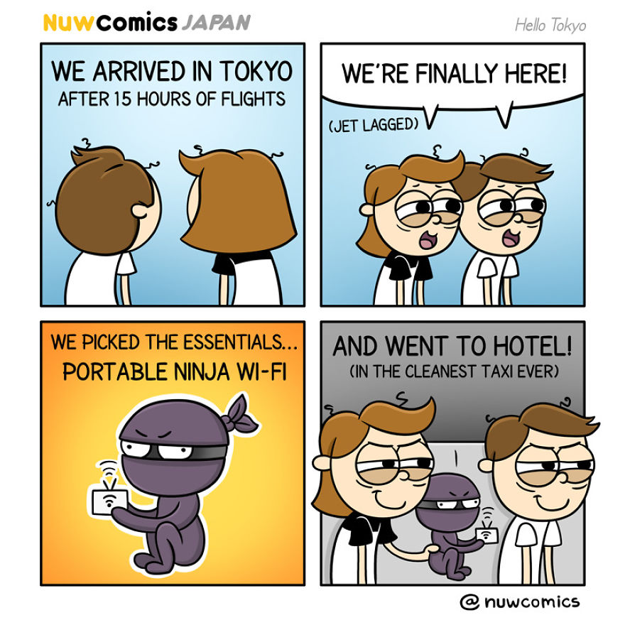 My Husband And I Finally Went To Japan And Here Are 47 Comics Showing Our Adventures