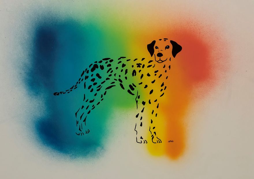 Great Drawings Of Colorful Animals