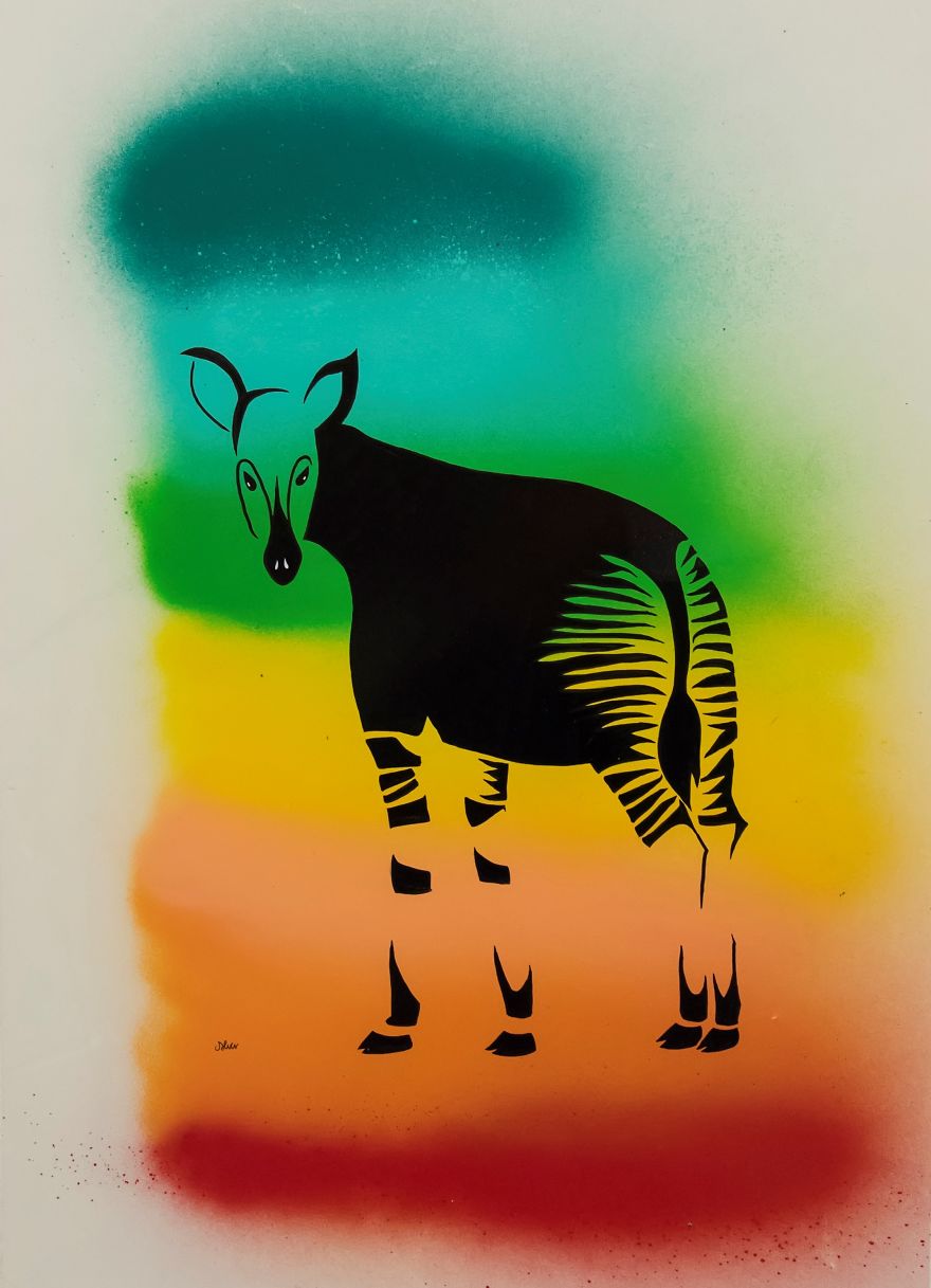 Great Drawings Of Colorful Animals