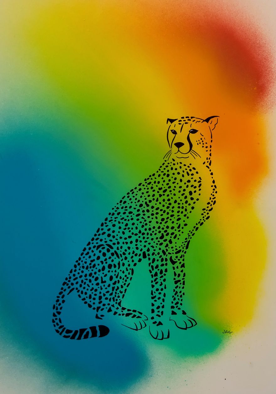 Great Drawings Of Colorful Animals