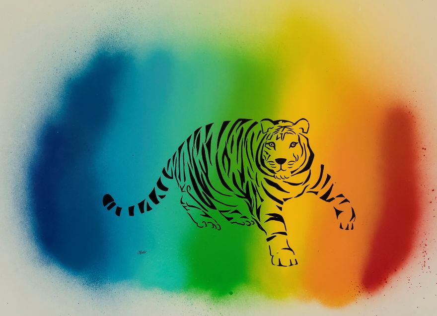 Great Drawings Of Colorful Animals