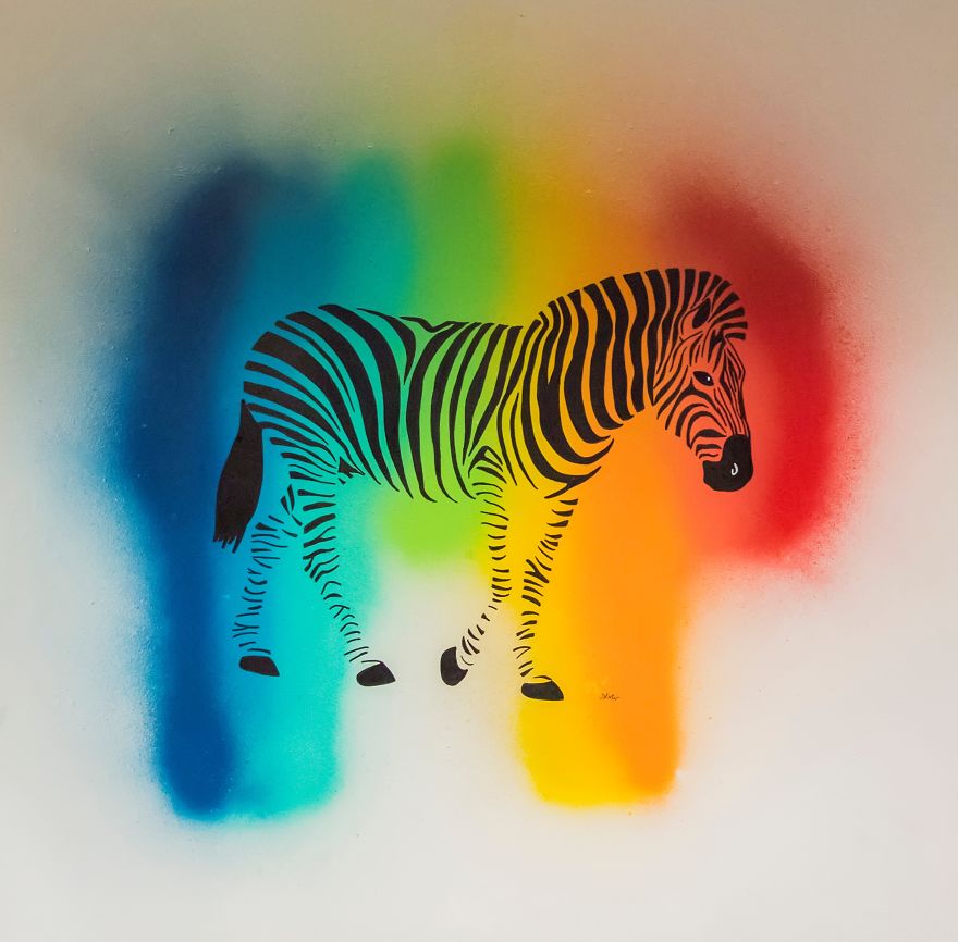 Great Drawings Of Colorful Animals