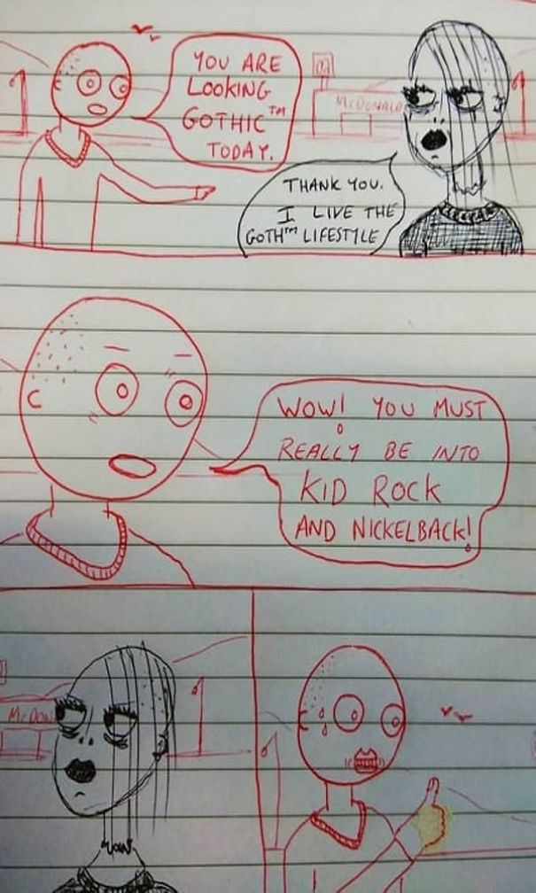 Welsh Cartoonist Creates Hilariously Weird Comic Strips With Bizarre Endings (15 Pics) Welsh Cartoonist Creates Hilariously Weird Comic Strips With Bizarre Endings (15 Pics)