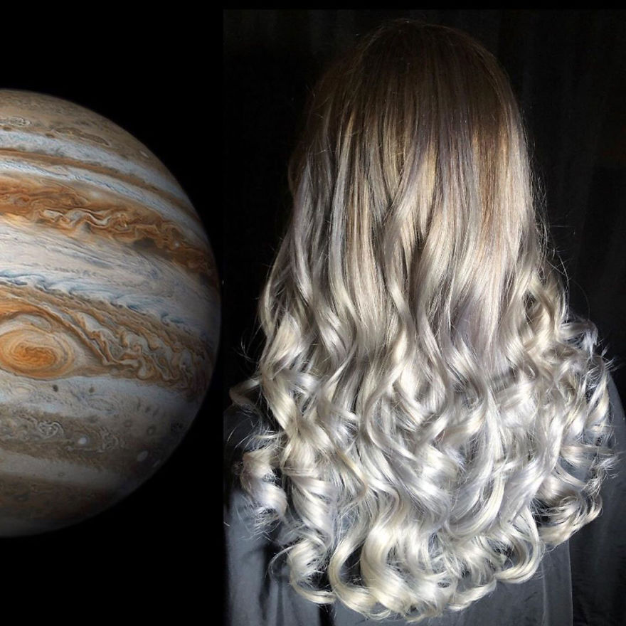 Hairdresser Is Inspired By Nature To Create Colored Hair And The Result Is Incredible