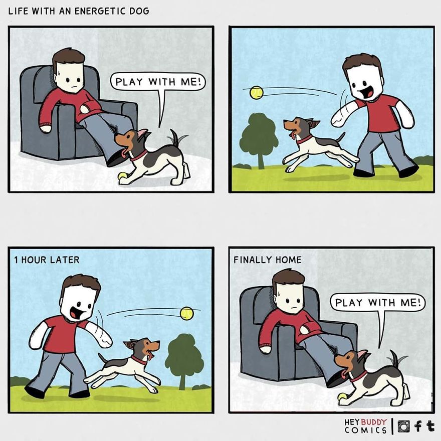 I Create Comics About My Dog That Most Dog Owners Will Relate To (11 New Pics)