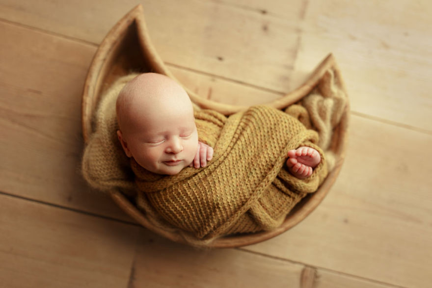I Capture Smiling Newborn Babies