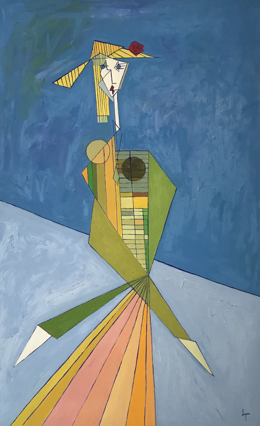 New Figurative Painting By Artist Abraham Dayan New Figurative Painting By Artist Abraham Dayan