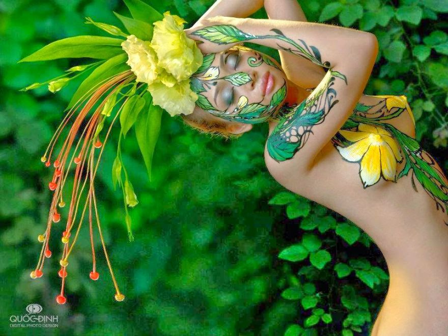 Incredible Body Paintings And Photography By Duong-Quoc-Dinh