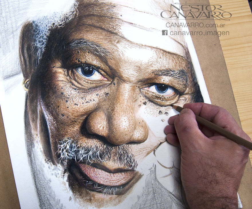 I Spend Up To 60 Hours Drawing Each Hyper-Realistic Portrait, Here Are 14 Of My Best Ones