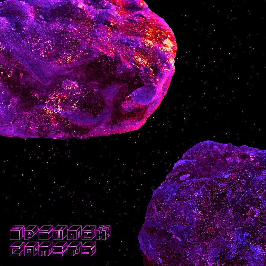 Made With Frozen Spinach Cubes, I Present To You... Spinach Comets!