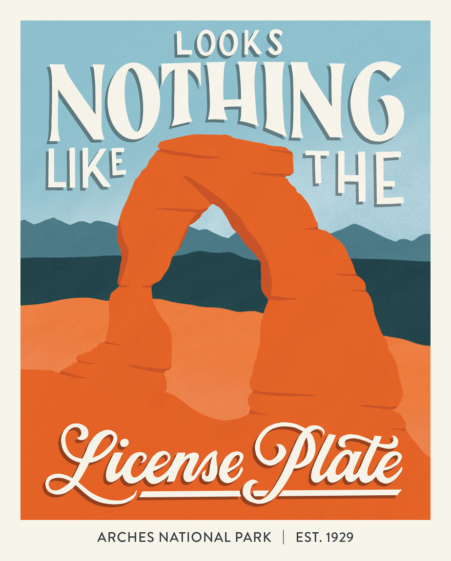 Illustrated Arches National Park