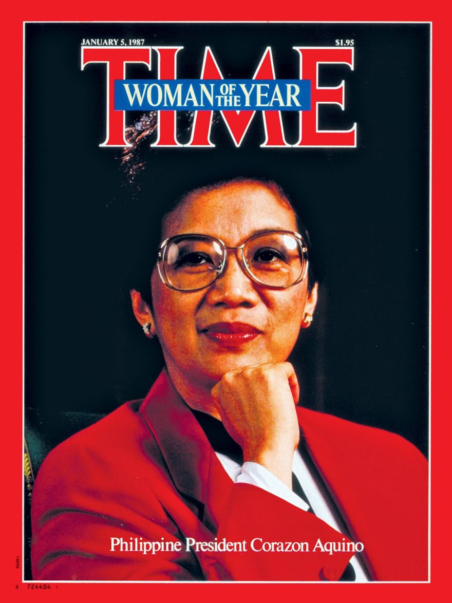 1986: Corazon Aquino