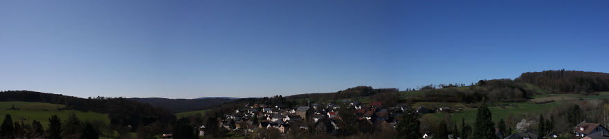 Small Village In Germany, A Bit More Quieter Than Usual (From Our Window)