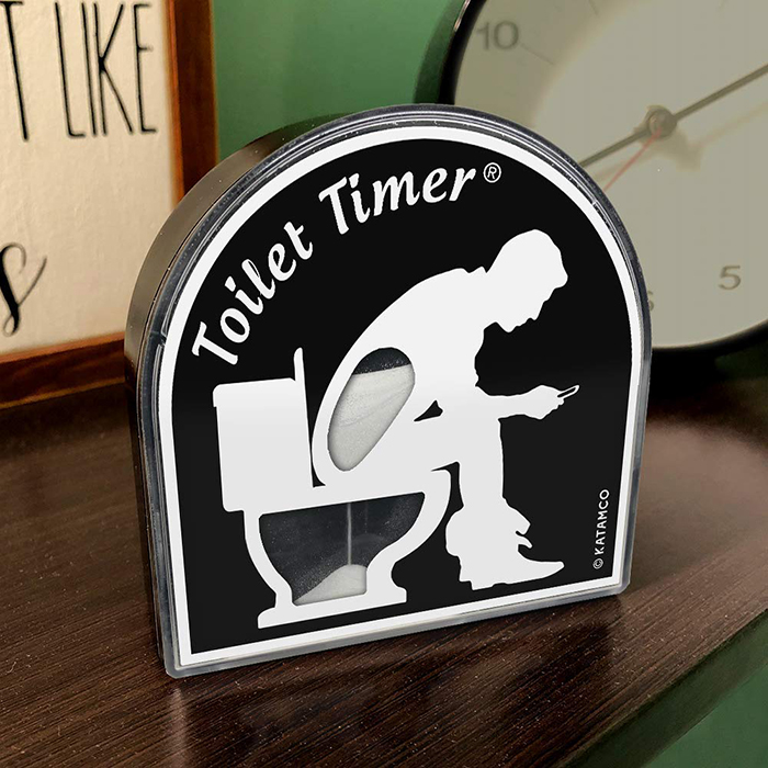 You Can Get A Sand Timer For People Who Spend Way Too Long On The Toilet