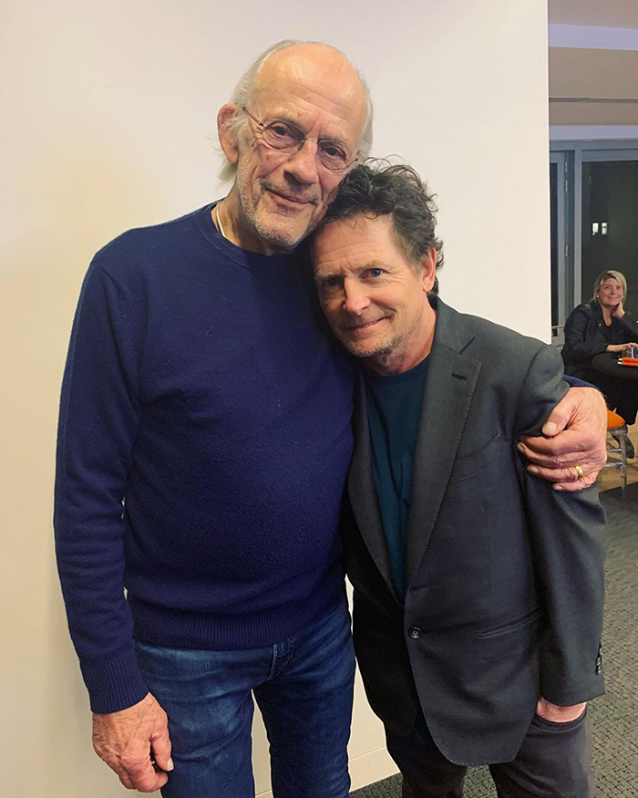 Doc And Marty From 'Back To The Future' Just Had A Wholesome Reunion