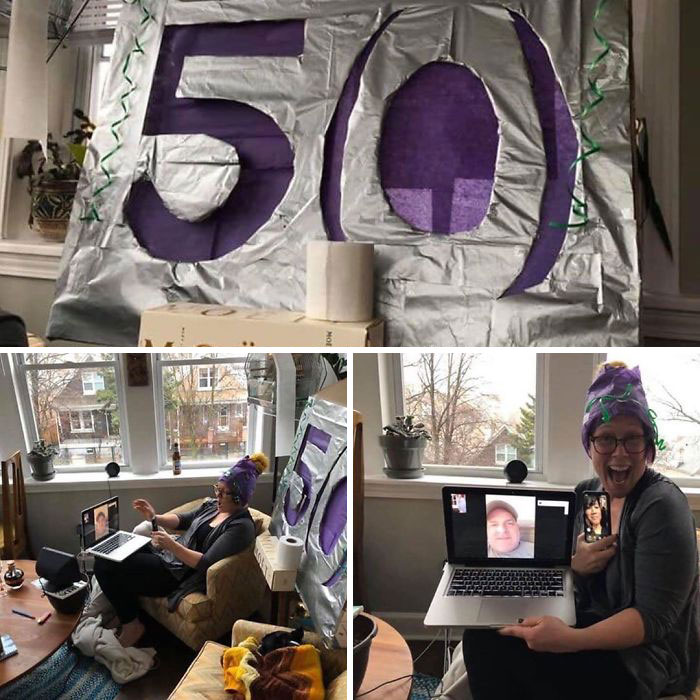Surprise 50th Virtual Birthday Party!