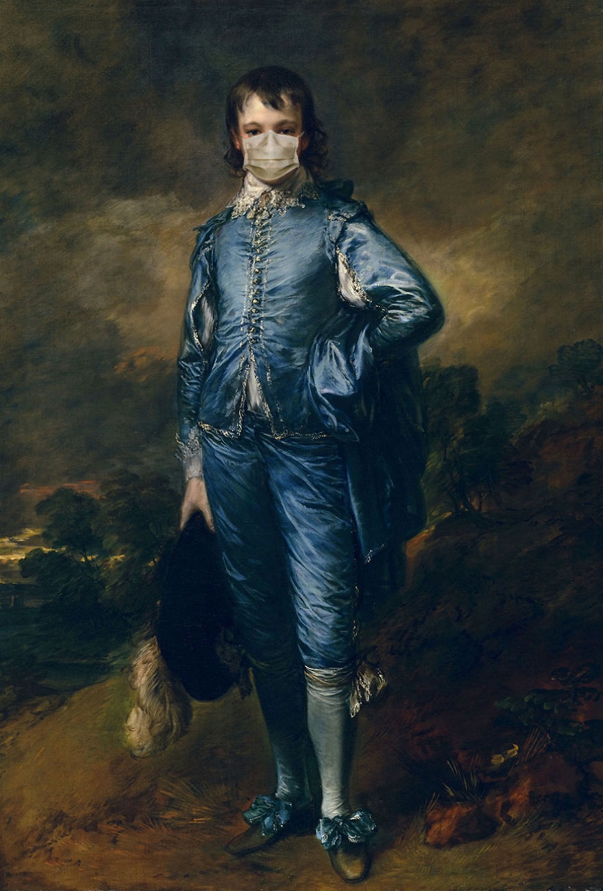 The Blue Boy By Thomas Gainsborough, 1770