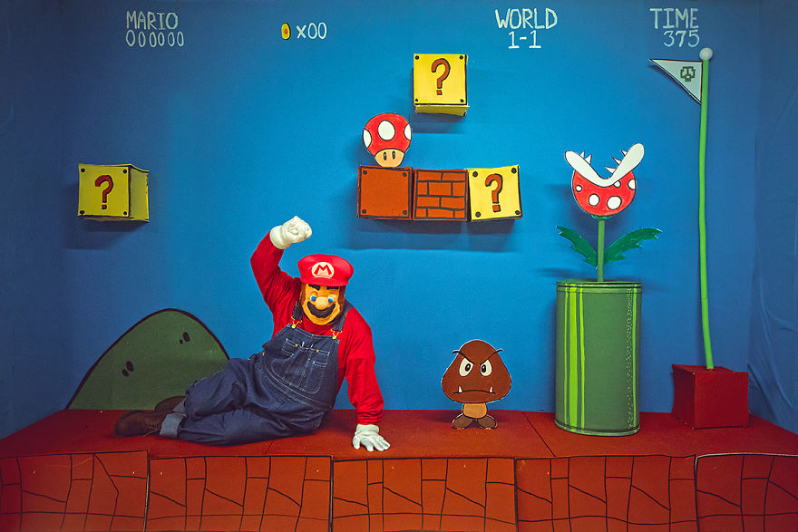 I Built A Life Size Super Mario Bros Set During Quarantine