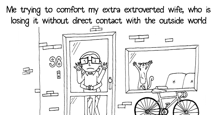 My 9 Comics That Show How Introverts Feel Right At Home In This Pandemic
