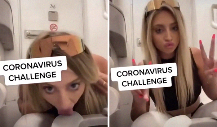 Tik Tok Influencer Tries To Start 'Coronavirus Challenge' By Licking Toilet Seat