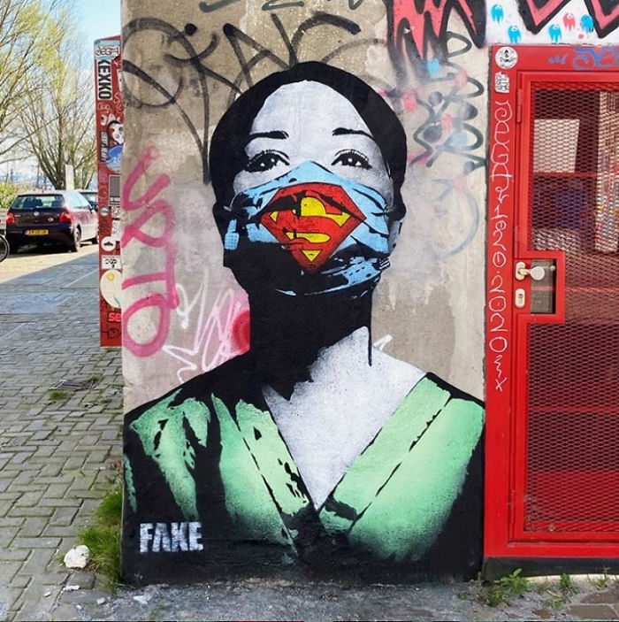 Amsterdam, The Netherlands. Artist: Fake
