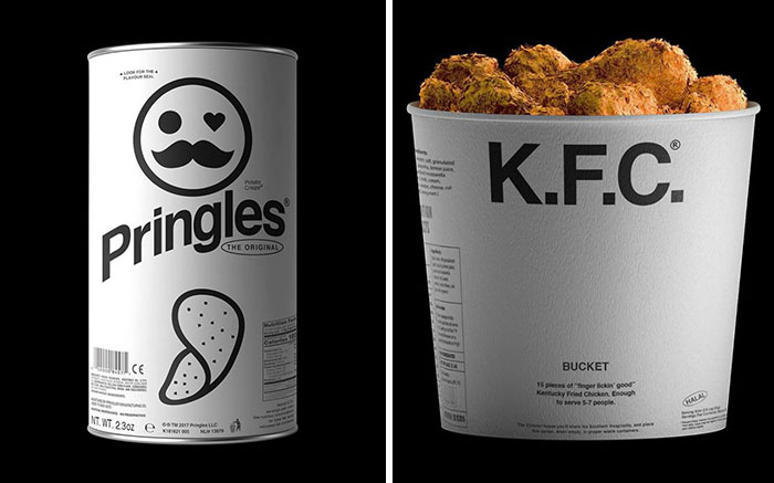 These 53 Brand Products Were Redone In Monochrome And They Look Surreal