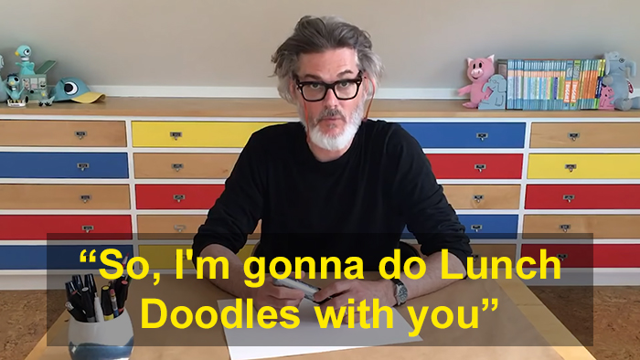 Bestselling Children’s Author Mo Willems Is Teaching Kids Drawing On YouTube